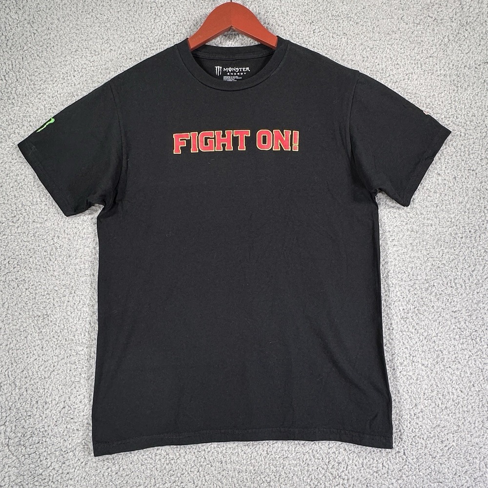USC Trojans X Monster T-Shirt Mens Medium‎ Black Fight On College NCAA Graphic